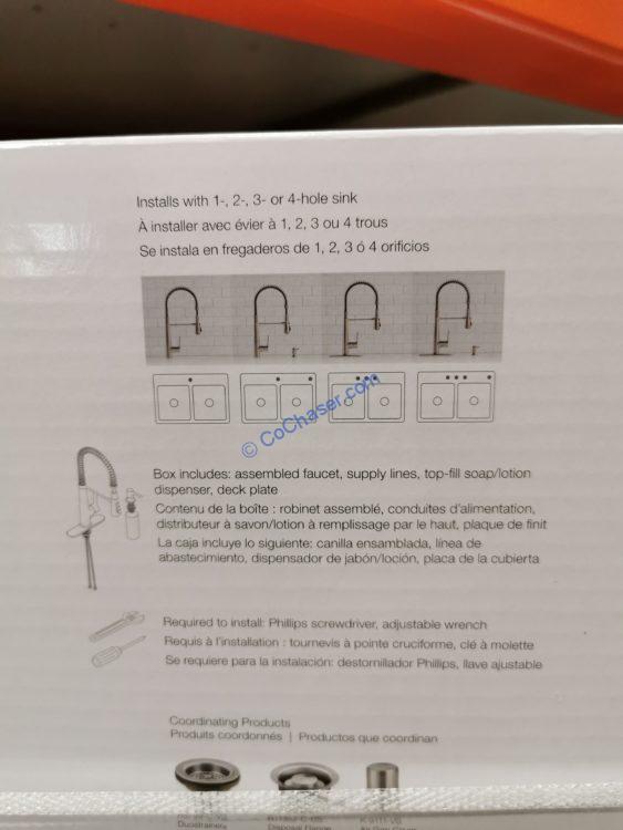 Costco1325648KohlerSemiprofessionalKitchenFaucetinf CostcoChaser