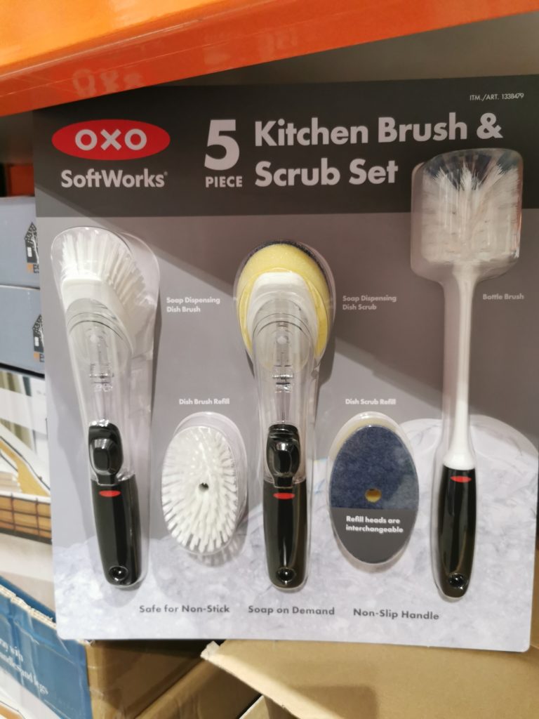 OXO 5piece Kitchen Brush and Scrub Set CostcoChaser