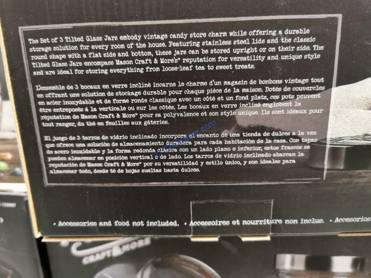 Costco1338487Mason3PieceTiltedGlassCanistersinf CostcoChaser