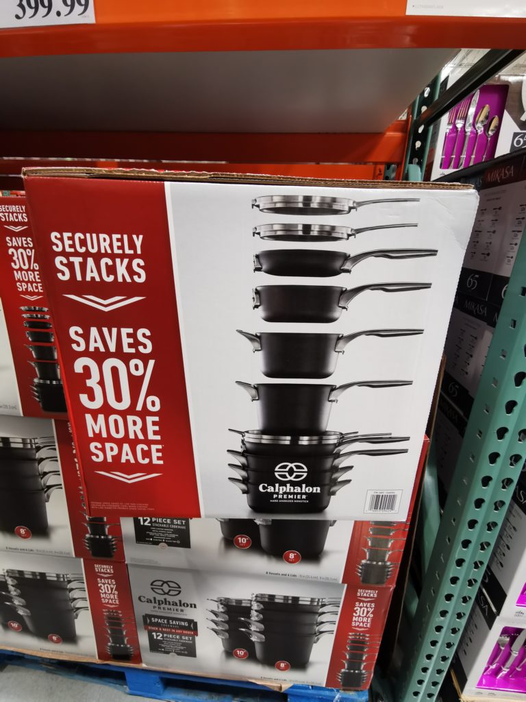 Costco1348304CalphalonPremier12pieceSpaceSavingCookwareSet5
