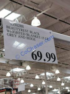 Costco-1350288-Beautyrest-Black-Weighted-Blanket-tag