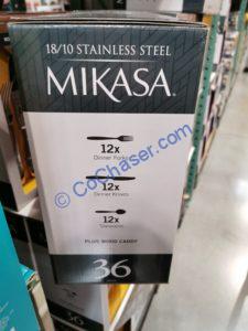 Costco-1352733-Mikasa-Hamilton-36 Piece-Flatware-Set-with-Caddy-item