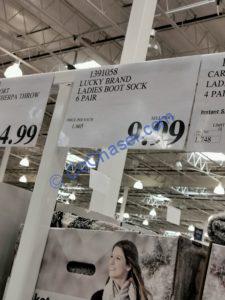 Costco-1391058-Lucky-Brand-Ladies-Boot-Sock-tag