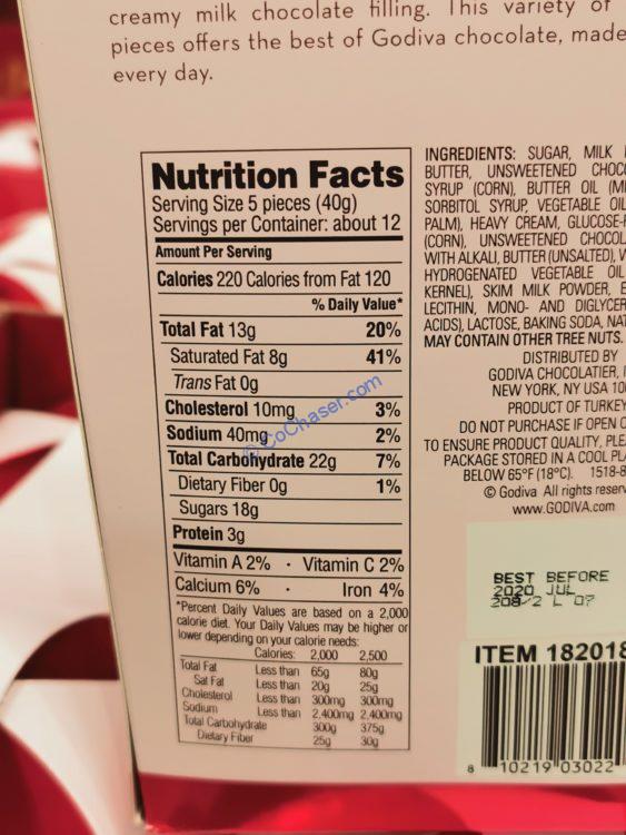 Godiva Masterpieces Chocolate 17.6 Oz CostcoChaser