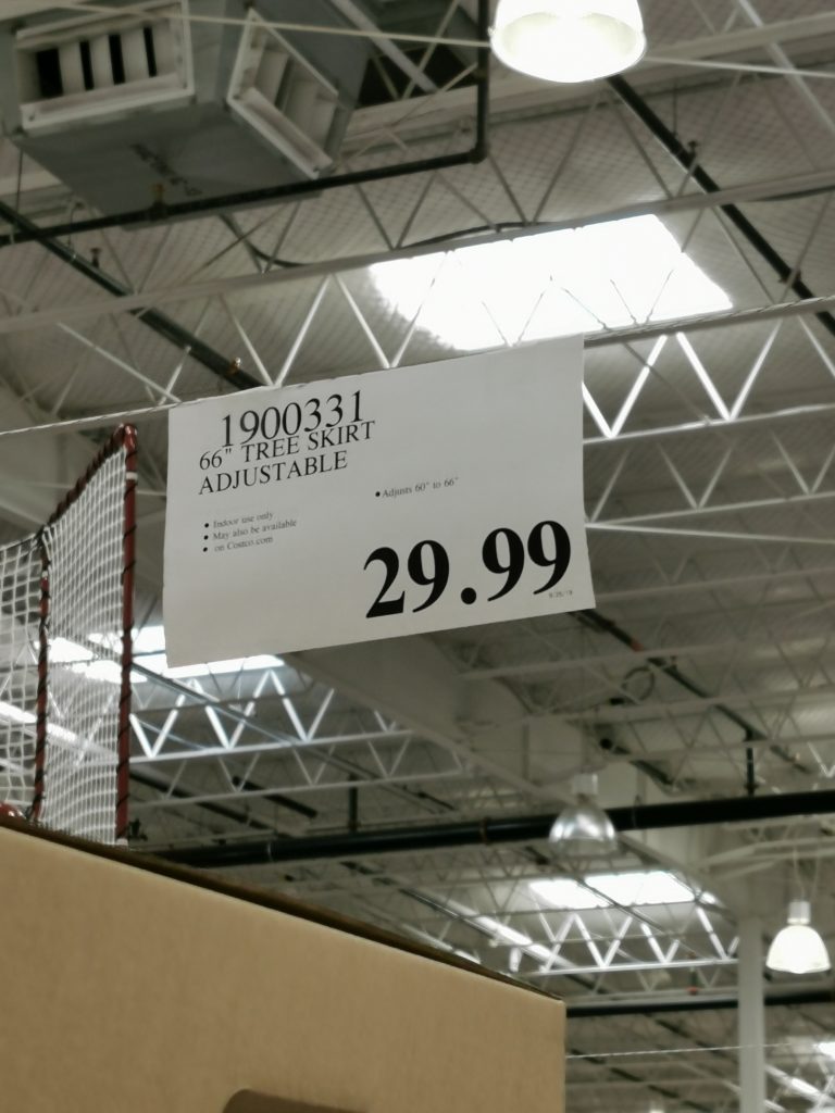 Costco190033166TreeSkirtAdjustabletag CostcoChaser