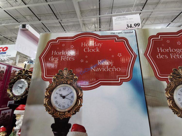 Costco1900350HolidayClockSantawithRedTree2 CostcoChaser