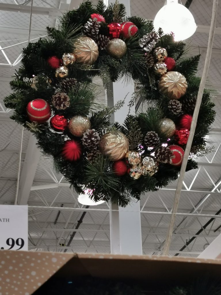 30″ Decorated Artificial Wreath CostcoChaser