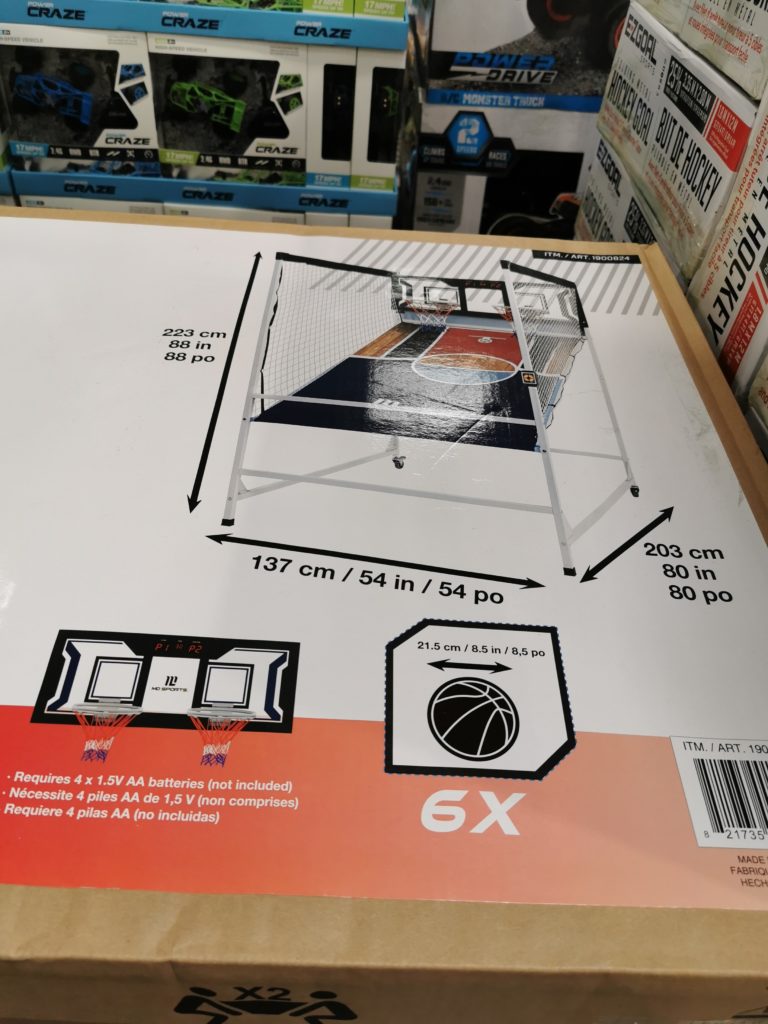 Costco1900824MedalSports 2playerBasketballGamebar CostcoChaser