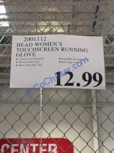 Costco-2001112-Head-Womens-Touchscreen-Running-Gloves-tag