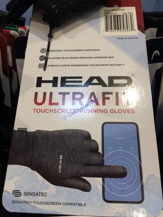 Head UltraFit Touchscreen Running Gloves CostcoChaser