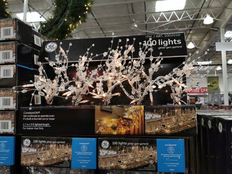 GE Glitter Gem Garland CostcoChaser