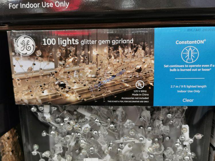 GE Glitter Gem Garland CostcoChaser