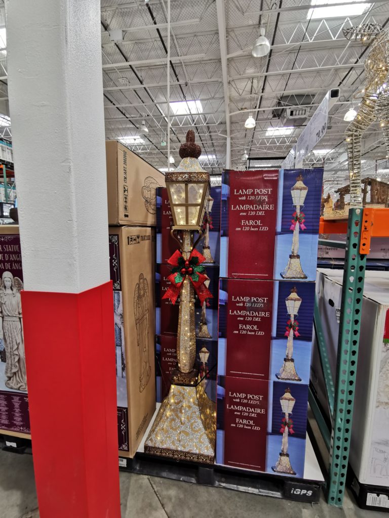 6’ LED Lamp Post 120 LED Lights CostcoChaser