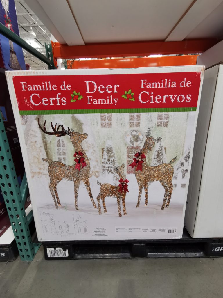 Costco 2002044 LED Deer Family all CostcoChaser