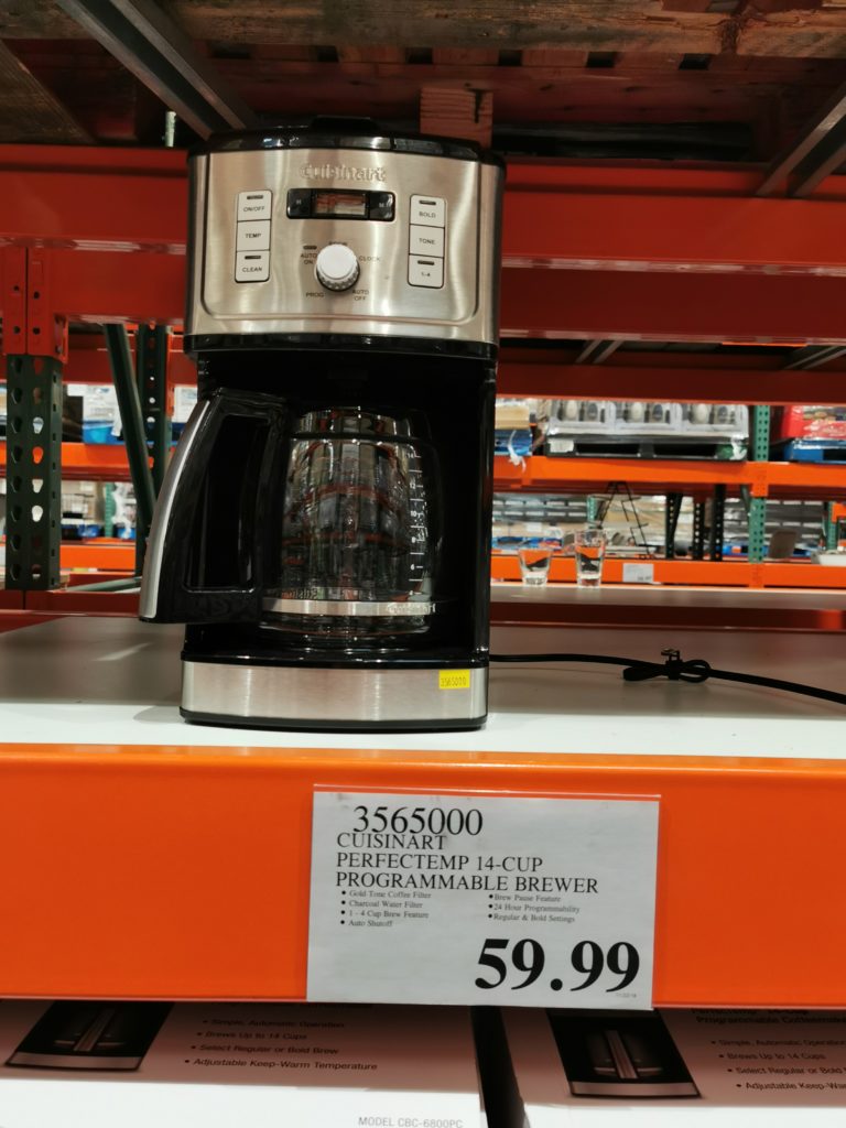 Cuisinart PerfecTemp 14cup Programmable Brewer, Model CBC6800PC