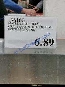 Costco-36160-Maple-Leaf-Cheese-Cranberry-White-Cheddr-tag