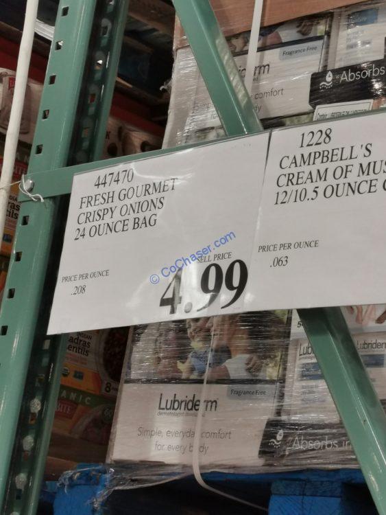 Fresh Gourmet Crispy Onions, 24 oz CostcoChaser