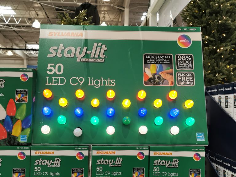 Sylvania 50CT StayLit C9 Lights CostcoChaser