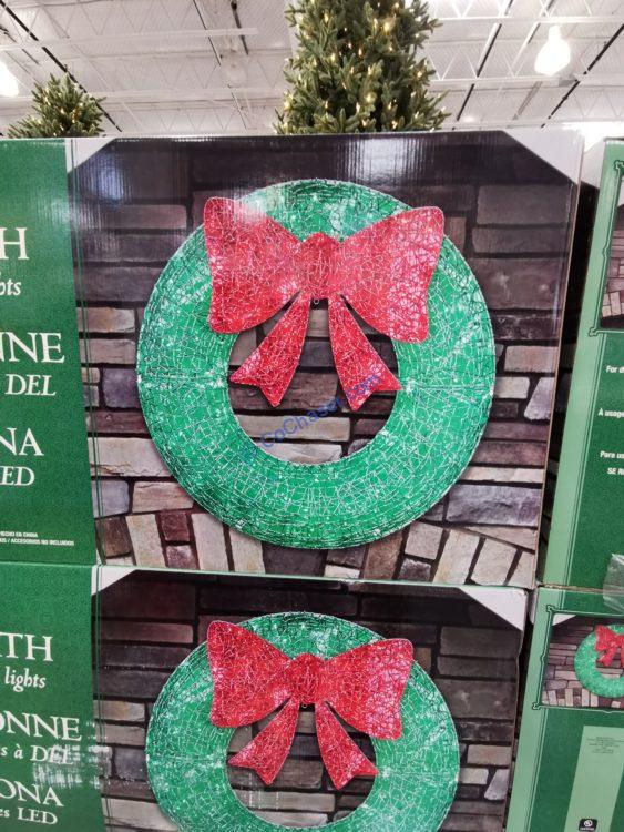 36″ LED Wreath CostcoChaser