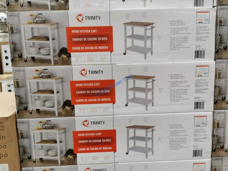 Costco1044715TRINITY3tierKitchenCartall CostcoChaser