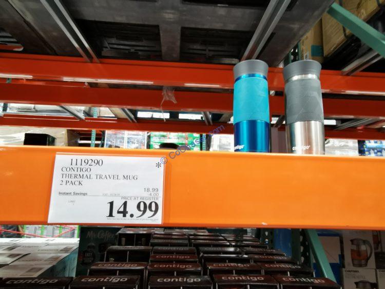 Contigo Thermal Travel Mug 2PK CostcoChaser