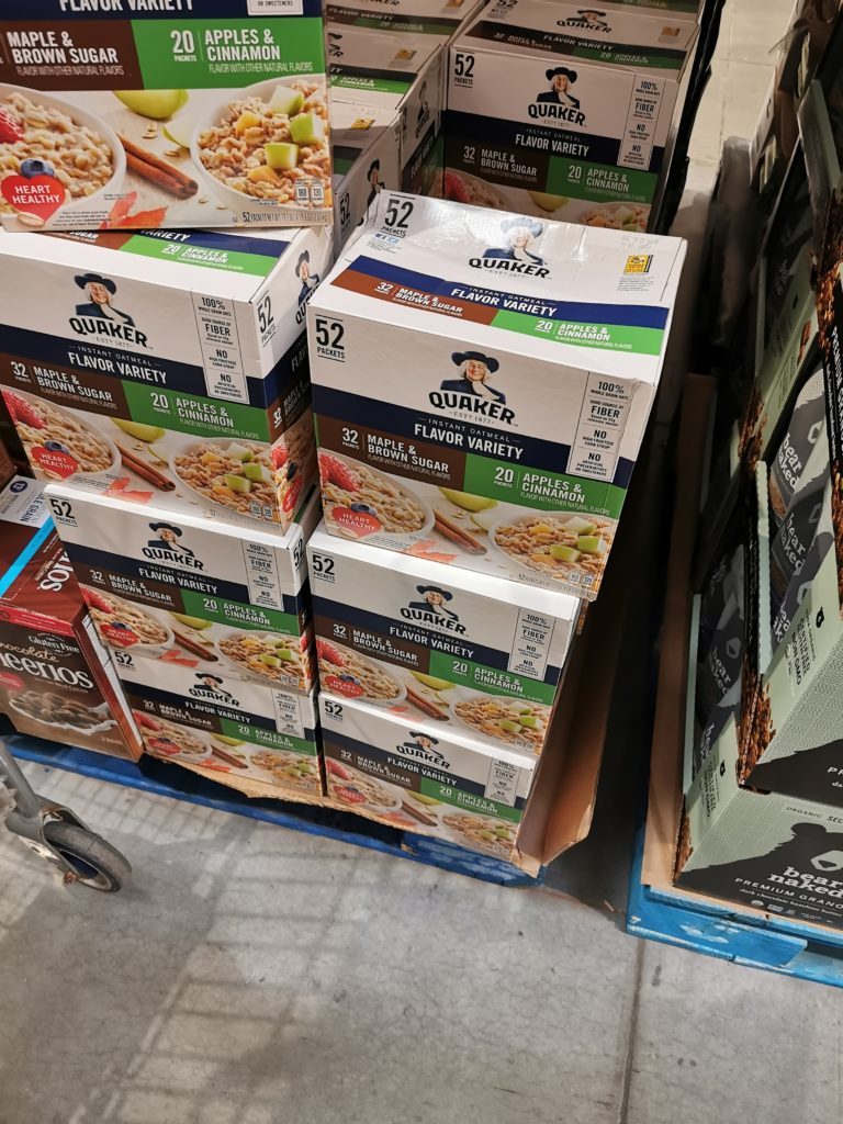 Costco1211336QuakerOatsInstantOatmealall CostcoChaser