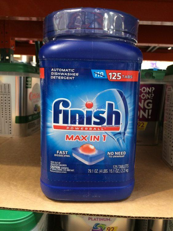 Finish Powerball Max in One Plus, 125-count Container