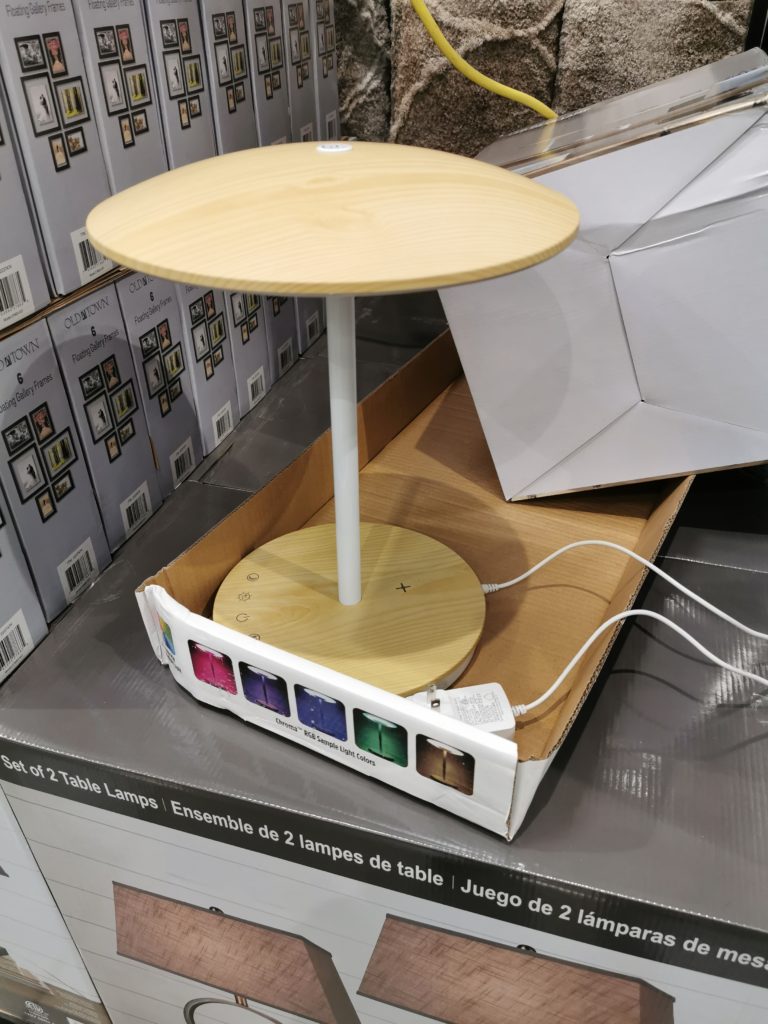 UltraBrite DOME LED Desk Lamp with Wireless Charging Pad CostcoChaser