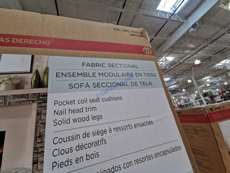Costco1325710EllendaleFabricSectionalspec CostcoChaser