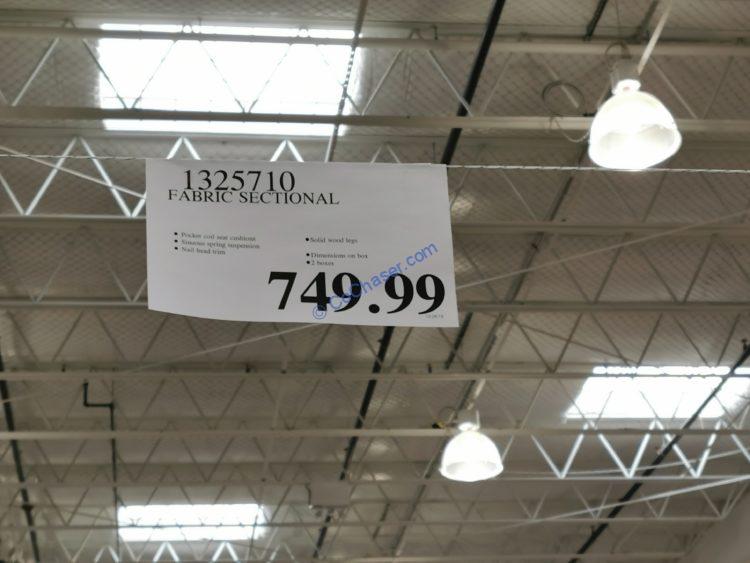 Costco1325710EllendaleFabricSectionaltag CostcoChaser