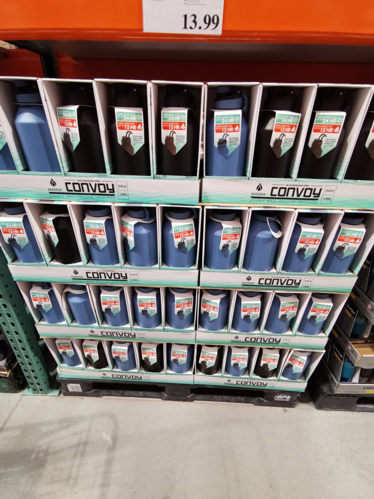Costco1119349MannaConvoyStainlessSteelWaterBottleall CostcoChaser
