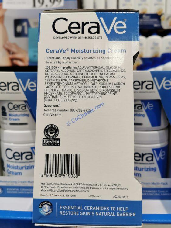 CeraVe Moisturizing Cream 19 OZ + 12 OZ CostcoChaser