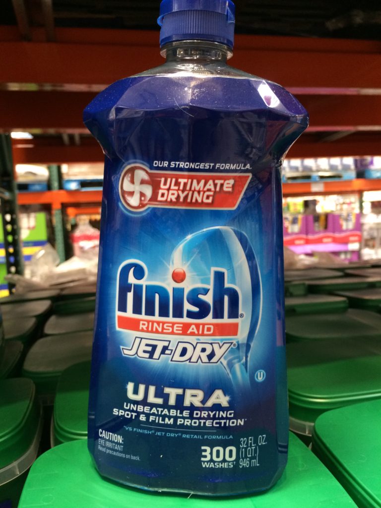 Finish JetDry Ultra Dishwasher Rinse Aid, 32 fl oz CostcoChaser