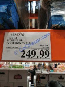 Costco-1324276-Teeter-Fitspine-FS-1-Inversion-Table-tag