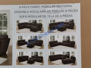 Costco-1325708-6PC-Fabric-Modular-Sectional-part