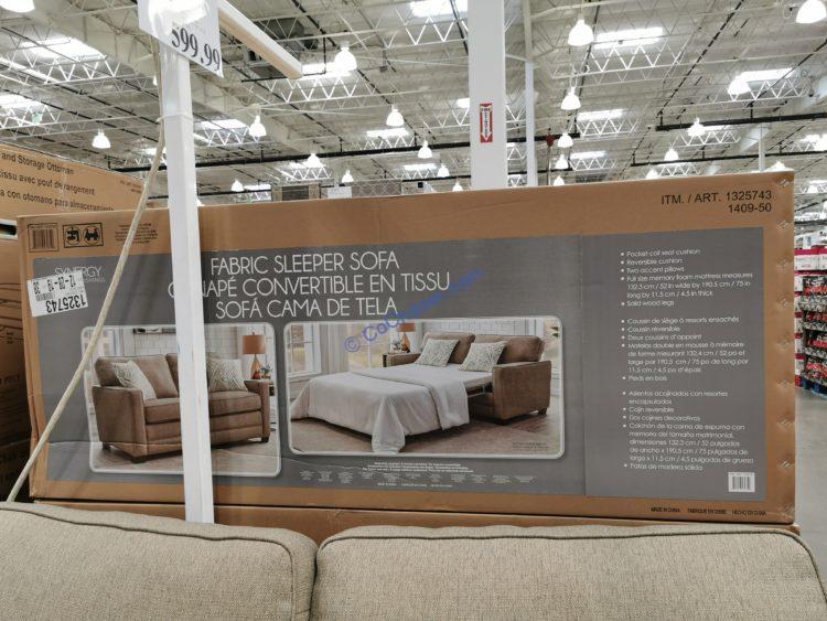 Costco1325743SynergyHomeFabricSleeperSofa1 CostcoChaser
