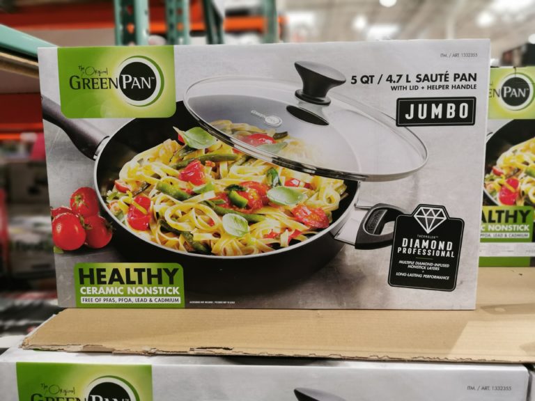 Costco1332355GreenPan5.1QuartSautéPanwithLid1 CostcoChaser