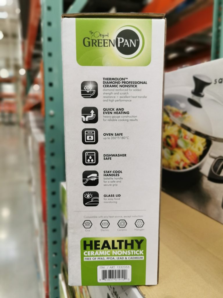 Costco1332355GreenPan5.1QuartSautéPanwithLid2 CostcoChaser