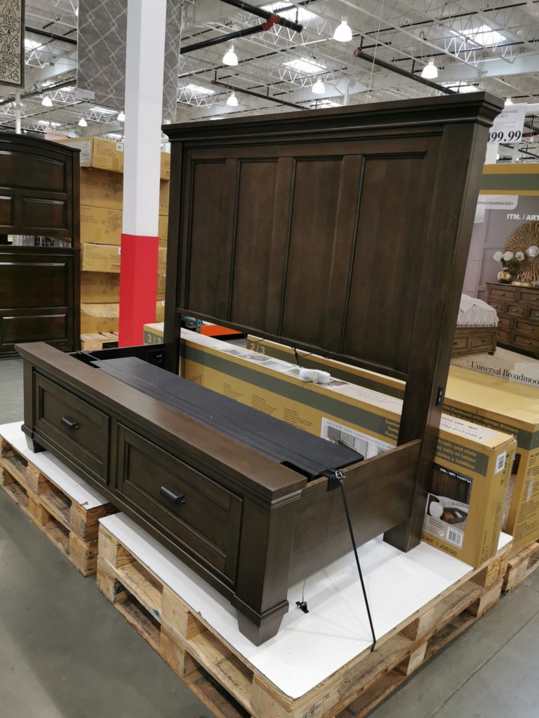 Universal Broadmoore Vayden Storage Bed, Queen or King CostcoChaser
