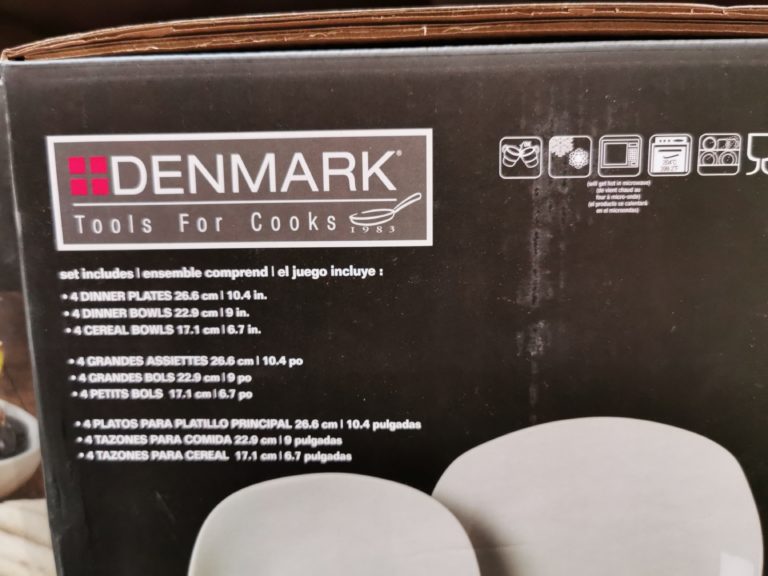 Costco1338498Denmark12PCSquareWhiteDinnerwareSetname CostcoChaser