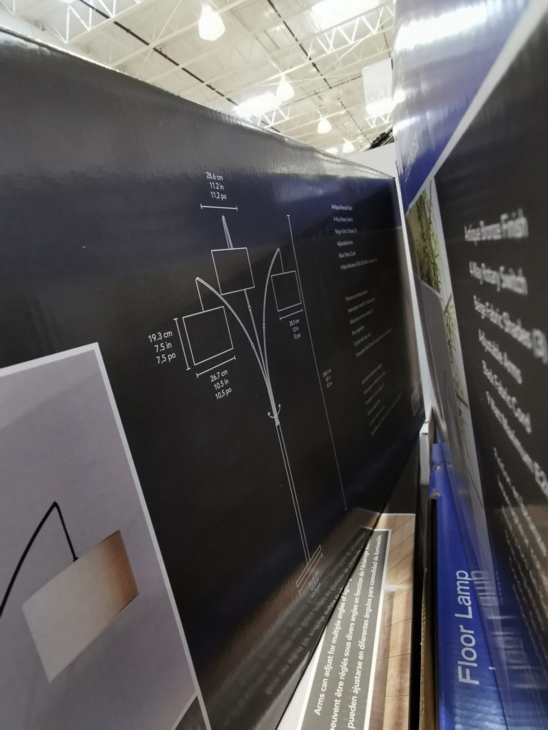 Costco1348892Trinity3ArmArcFloorLampsize CostcoChaser