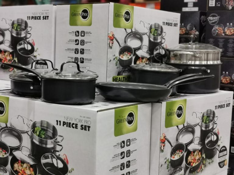 Greenpan 11Piece Ceramic Cookware Set CostcoChaser