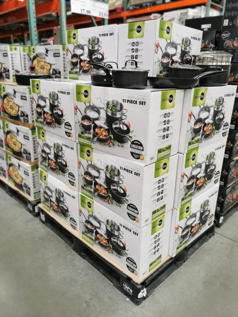 Costco1360055Greenpan11PieceCeramicCookwareSetall CostcoChaser
