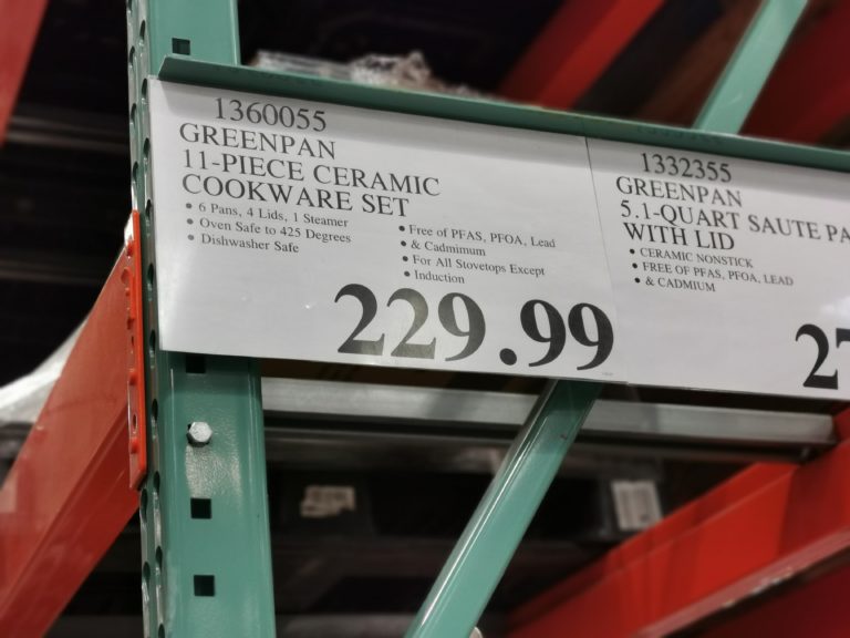 Costco1360055Greenpan11PieceCeramicCookwareSettag CostcoChaser