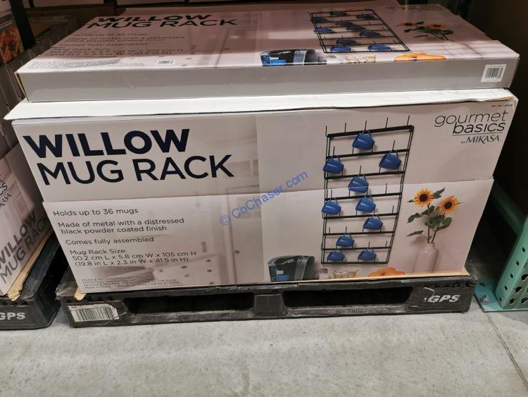 Costco1360486GourmetBasicsbyMikasaWillowMugRackall CostcoChaser