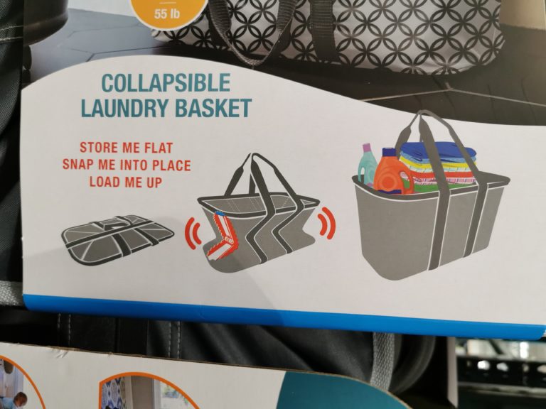 Costco1360538CleverMadeCollapsibleLaundryBasketTote4 CostcoChaser