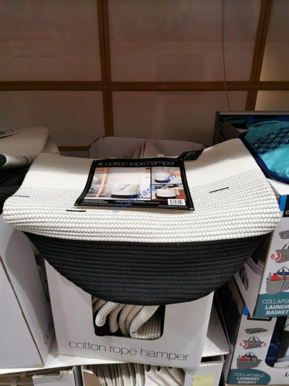 Costco1360658MesaCottonRopeHamper CostcoChaser