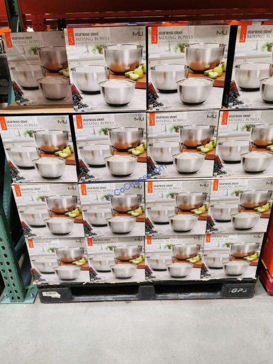 Costco1371786MIU3PieceStainlessSteelMixingBowlsall CostcoChaser