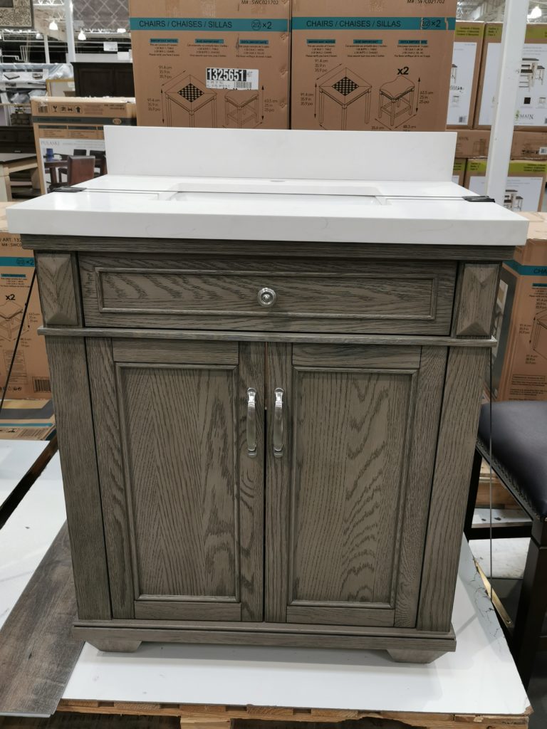 Northridge 30” Gray Oak Vanity CostcoChaser