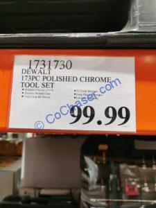 Costco-1731730-DeWalt-173-piece-Polished-Chrome-Tool-Set-tag
